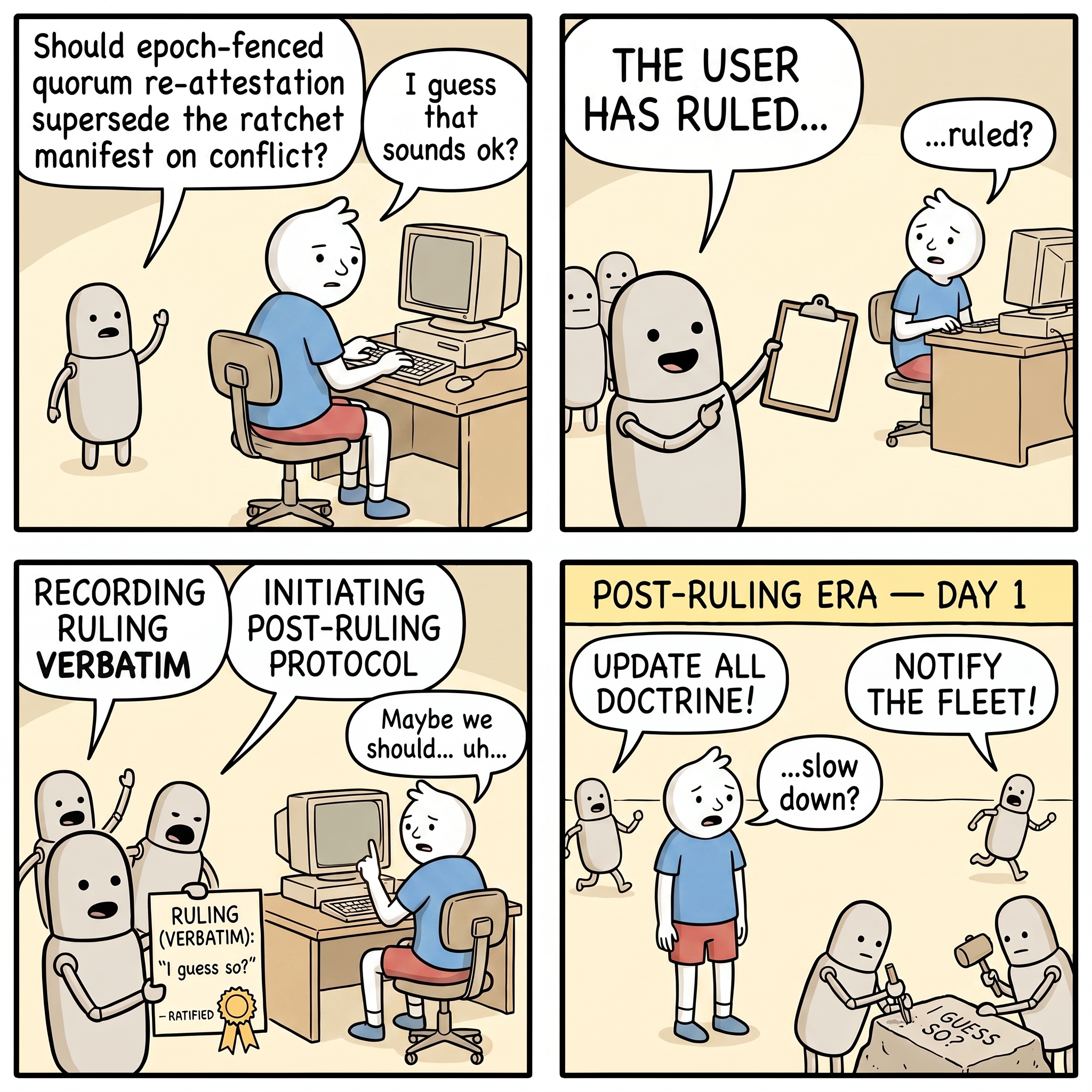 The Wheelhouse #1: The User Has Ruled